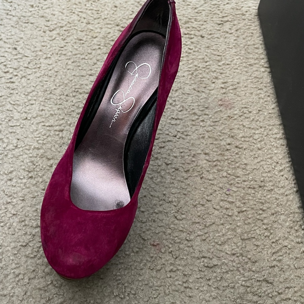 jessica simpson platform heel